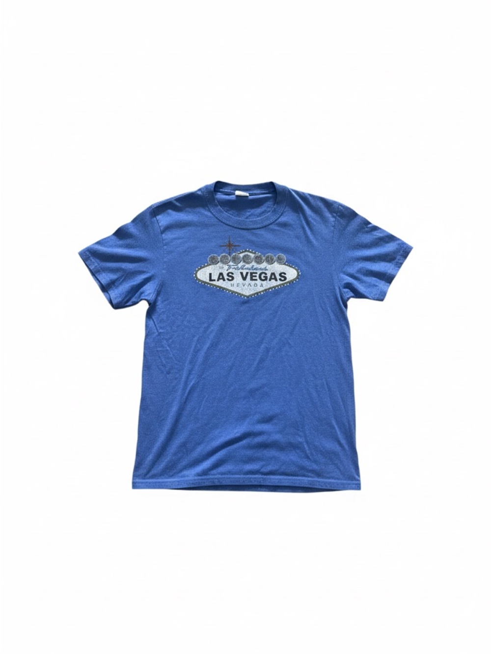 Port and Company Royal Blue Las Vegas Graphic Tee